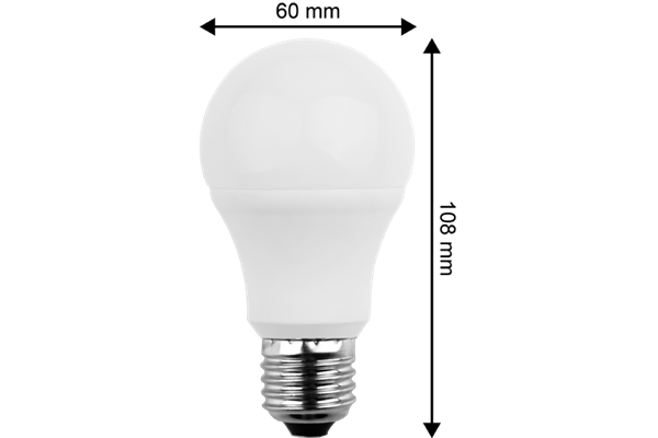 2x LED Birnenform 8W (60W) E27 810lm 2700K, WW