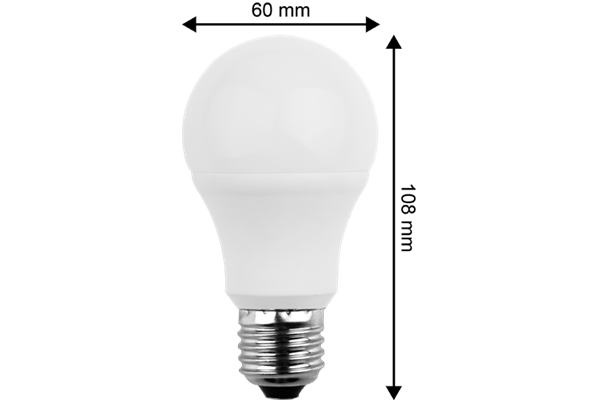  2x LED Birnenform 8W (60W) E27 810lm 2700K, WW