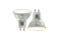  2x LED Retro Reflektor 36° 4W GU10 345lm 2700K WW