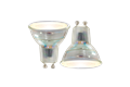  2x LED Retro Reflektor 36° 4W GU10 345lm 2700K WW