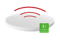  LED Wand-/ Deckenleuchte mit HF-Sensor