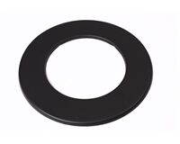 Wand Rosette Ø 150 mm (schwarz)