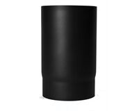Ofenrohr Ø150 mm x 25 cm (schwarz)