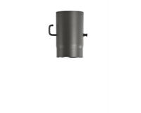 Ofenrohr Ø150 mm x 0,25 m (gußgrau)