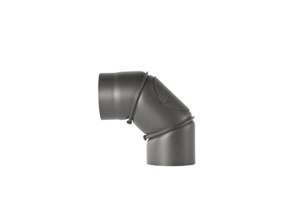  Ofenrohr-Bogen Ø 150 mm 0-90°