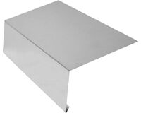 Rinneneinhang Alu, ohne Wasserfalz, 200 x 1000 mm
