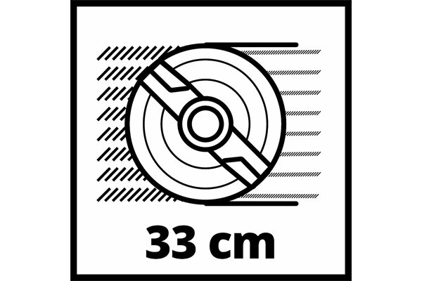 Einhell Akku-Rasenmäher GE-CM 18/33 Li (1x4,0Ah)