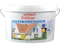 Wilckens Silikon Fassadenfarbe matt, 10 L (weiß)