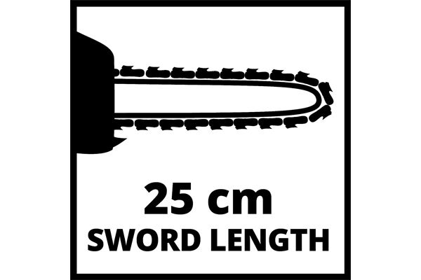 Einhell Akku-Kettensäge, GE-LC 18/25, Li Kit