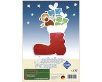 Laubsägevorlage, Nikolausstiefel