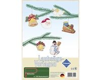 Laubsägevorlage, Baumschmuck III