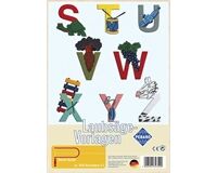 Laubsägevorlage, Buchstaben S-Z