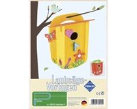 Laubsägevorlage, Vogelhaus II