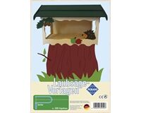 Laubsägevorlage, Vogelhaus I