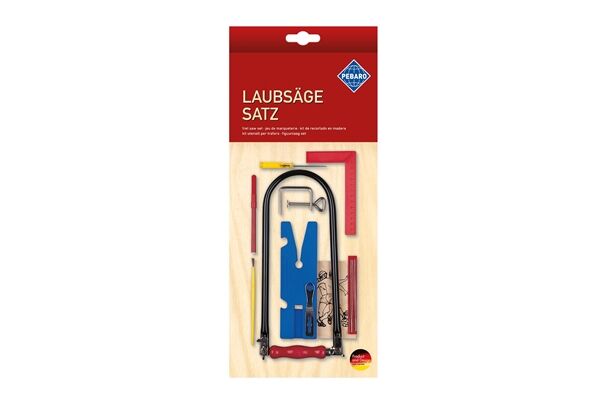  Laubsäge-Starter-Set, 16-tlg., mit Vorlage