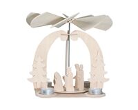 41 tlg. Holzbausatz Weihnachtspyramide
