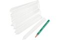  Stecketiketten, 50 Stk. + Stift