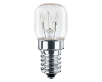 AGL Backofenlampe 300°, T22, 15W, E14, 90 lm