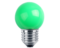 LED Deko, MiniGlobe, IP44, 1W E27 (grün)