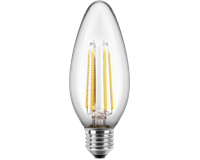 LED Kerzenform 4,5W (40W), E14, 470lm, 2700K, WW