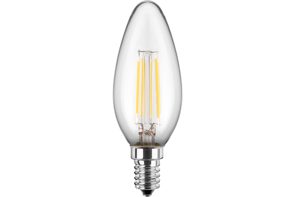 LED Kerzenform 4,5W (40W), E14, 470lm, 2700K, WW