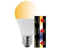 LED Birnenform 10 W (60W), E27, 810lm, 3in1 dimmer