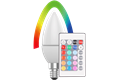  LED Kerzenform 5W (25W) E14, 250lm, RGB+WW