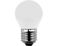 LED SMD Miniglobe G45, 3W, E27, 250lm, 2700K, WW