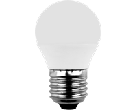 LED SMD Miniglobe G45, 3W, E27, 250lm, 2700K, WW