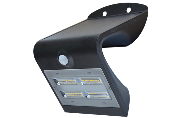 LED Solar-Wandleuchte IP65, 120°, 3,2W 400lm 3000K