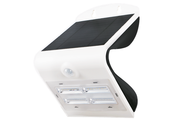  LED Solar-Wandleuchte IP65, 120°, 3,2W 400lm 3000K