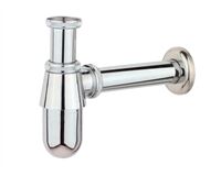 Flaschensiphon, 1¼" x 32 mm (chrom)