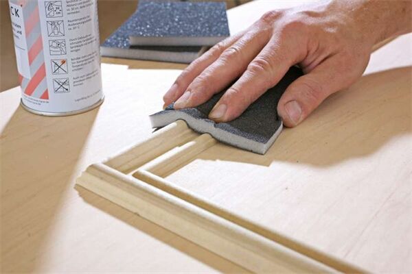 KWB Schleifschwamm, 125 x 100 x 10 mm, 3 St.