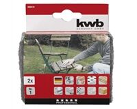 KWB Stahlwolle-Schleifkissen, mittel, 2 St.