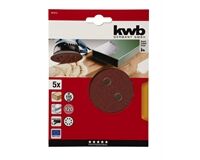 Klett-Haftscheiben gelocht Ø 115 mm, K 120, 5 St.