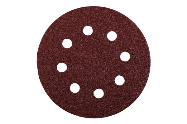  Klett-Haftscheiben gelocht Ø 125 mm, K 60, 5 St.