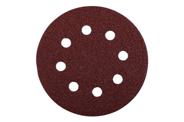  Klett-Haftscheiben gelocht Ø 125 mm, K 180, 5 St.