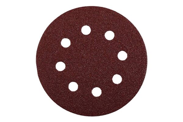 Klett-Haftscheiben gelocht Ø 125 mm, K 240, 5 St.