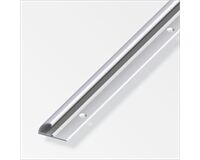 Alu Abschlussprofil 26x13 mm, 1 m (silber)