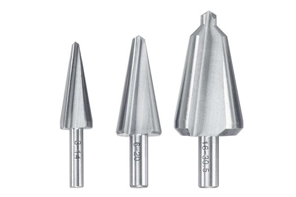  Blechschälbohrer-Set 3-tlg.