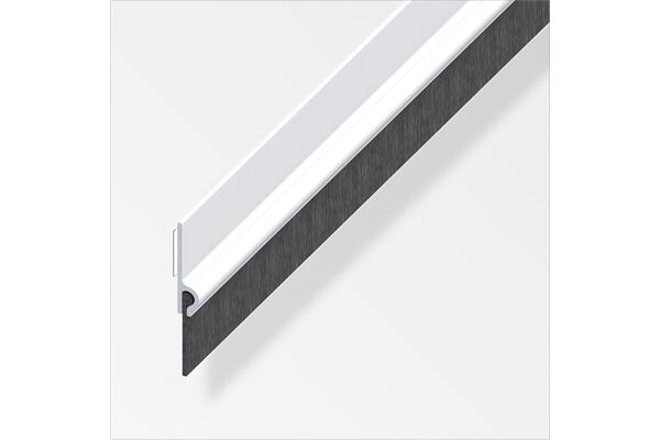  PVC Türdichtungsbürste 45mm, 1 m