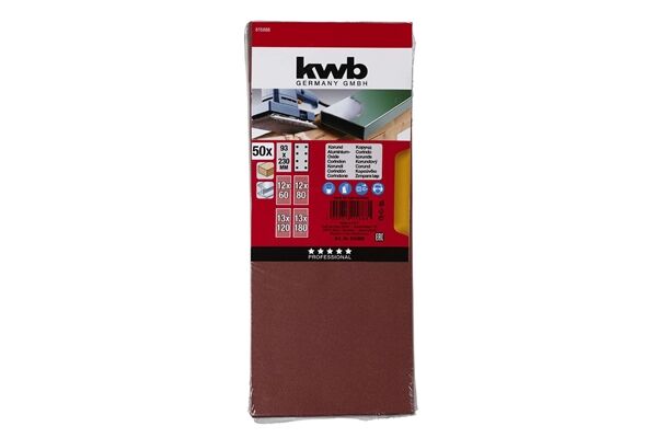  Schleifstreifen Korund, 93 x 230 mm, 50 Stk