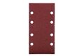  Schleifstreifen gelocht, 93 x 185 mm, K80, 5 St.