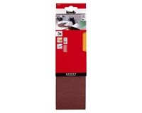 Schleifbänder Korund, 75 x 533 mm K80, 3 St.
