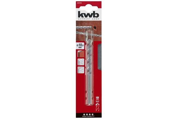 KWB Steinbohrer HM, ISO 5468, Ø 10 x 150 mm
