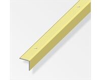 Alu Treppenprofil 19x20 mm, 1 m (messing)
