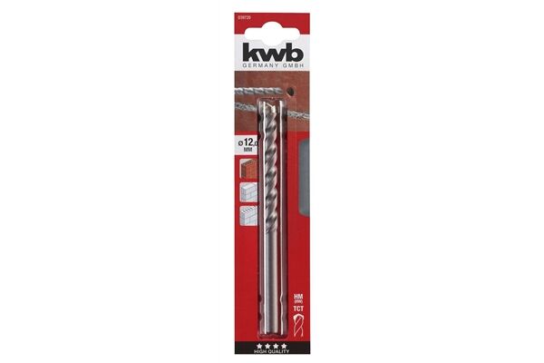KWB Steinbohrer HM, ISO 5468, Ø 12 x 150 mm