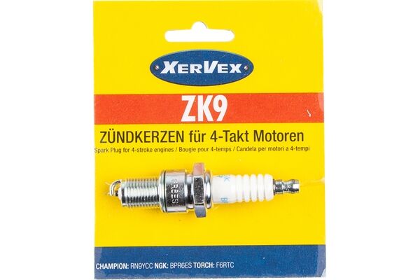 XERVEX Zündkerze ZK9, für 4-Takt Motoren