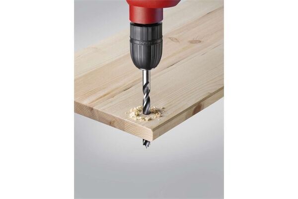  CV Holzbohrer, 2-F Spiralform, Ø 3 mm