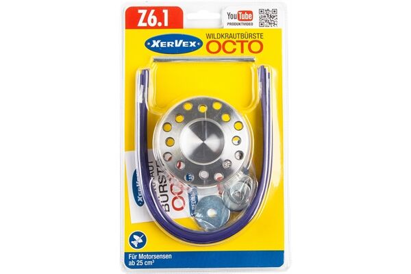 XERVEX Wildkrautbürste Octo